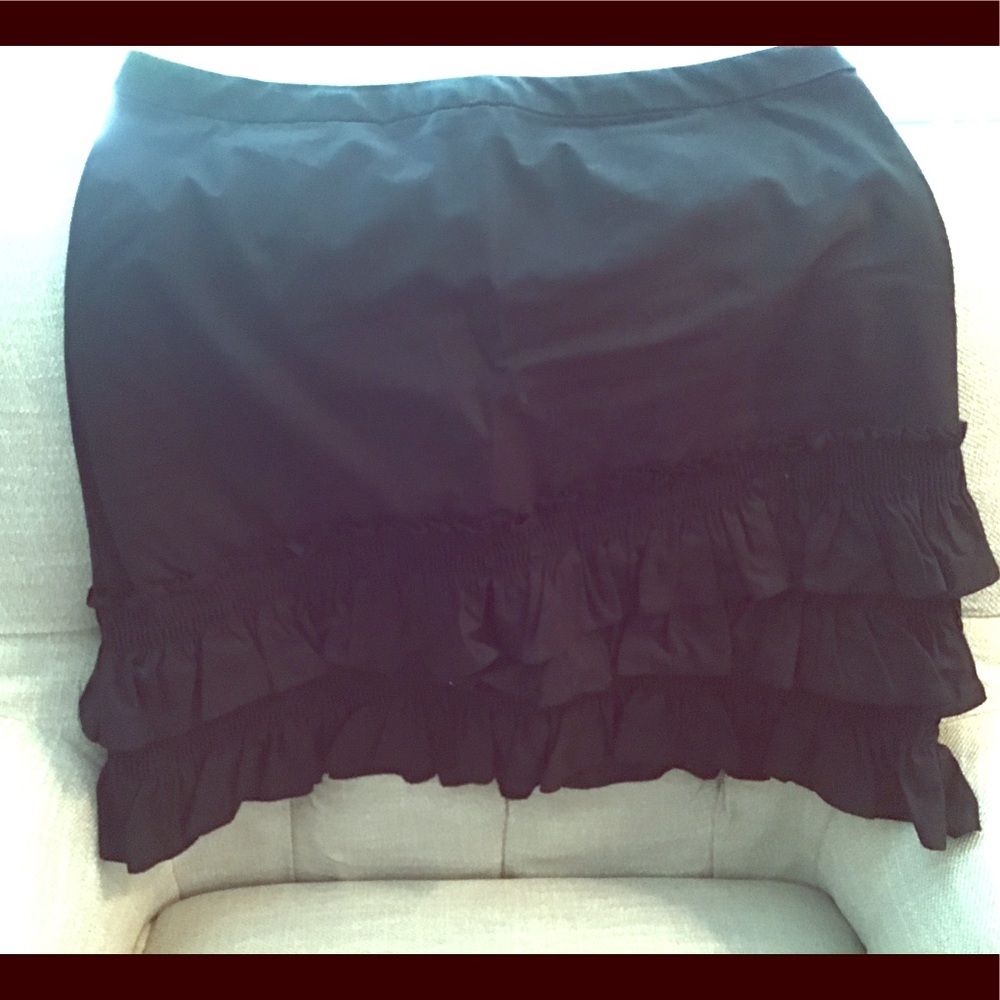J Crew ruffle skirt
